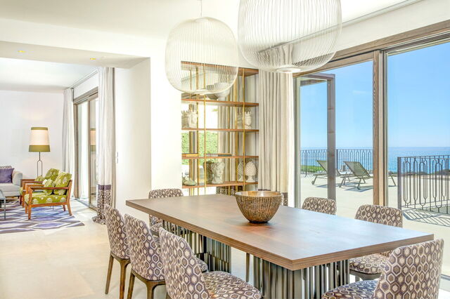 Dining room at Villa Smeraldo