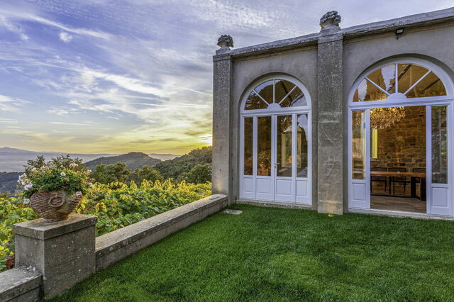 Villa Torreone, view