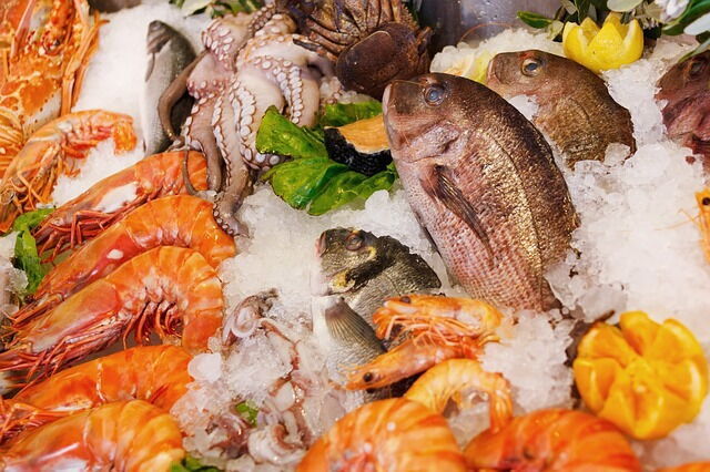 Seafood selection