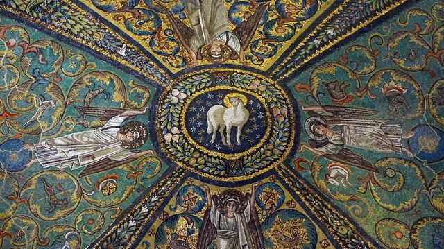 Church of San Vitale, close up