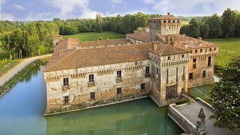 View of Padernello Castle