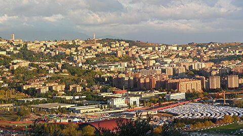 view of perugia city