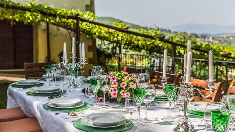 Dining at Palazzo Rosadi