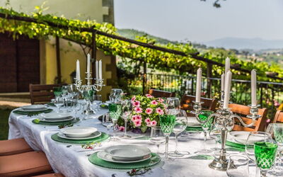 Dining at Palazzo Rosadi