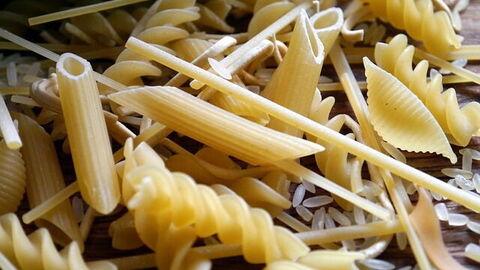 Varieties of pasta