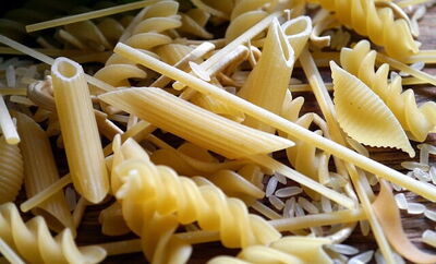 Varieties of pasta
