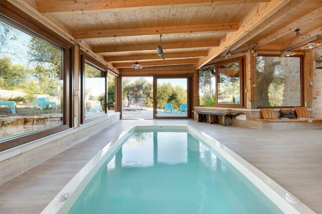 Trulli di Grieco, indoor pool