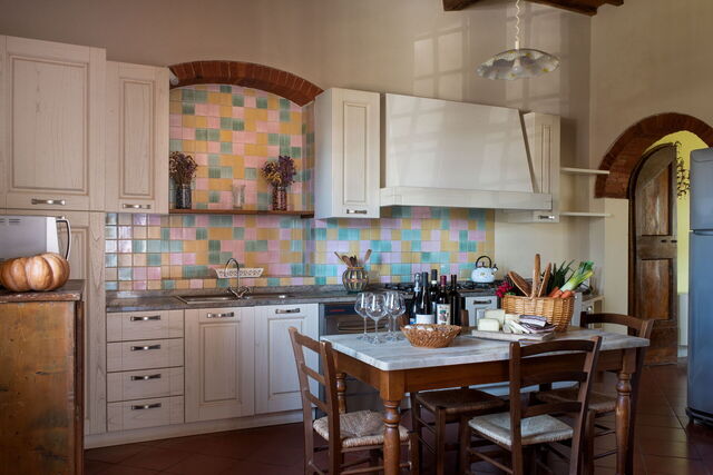 Villa Fabbri, kitchen