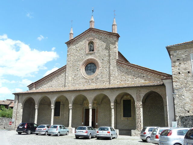 Abbey of St Columbanus, exterior