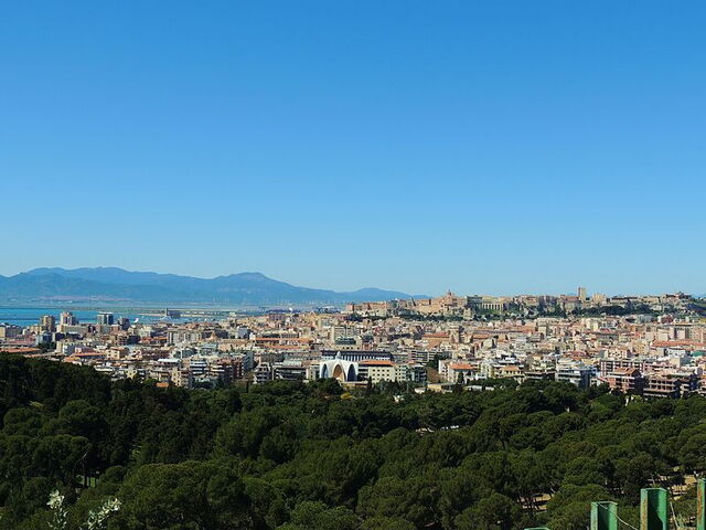 View of Cagliari