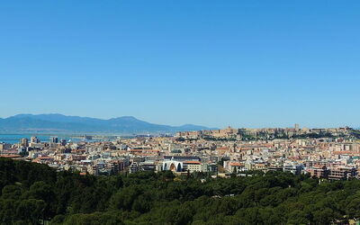 View of Cagliari
