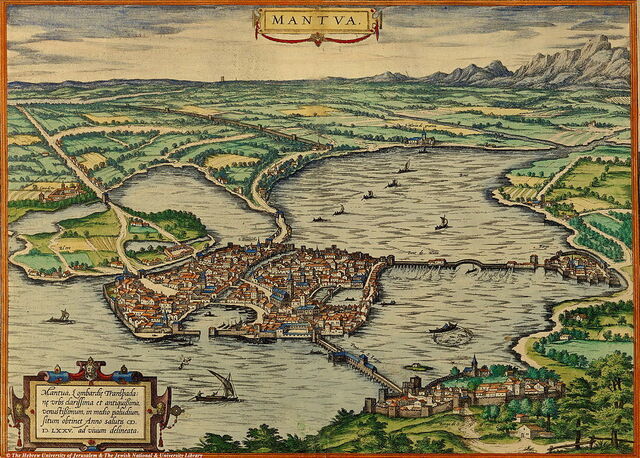 Map of the Duchy of Mantua