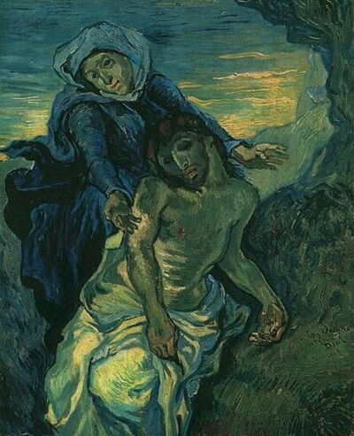 The Pietà (after Delacroix)