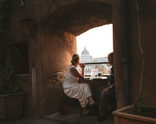 Dining in Rome