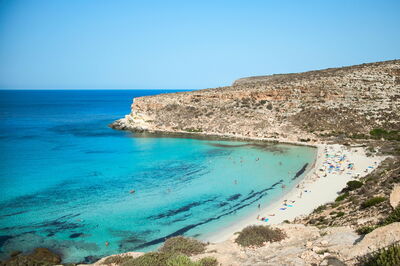 Lampedusa Beach, Sicily