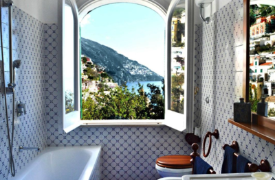 Villa Deli, bathroom view