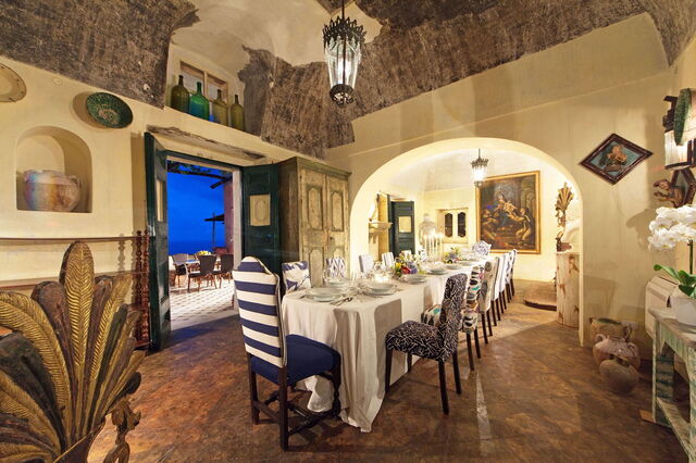 Villa Positano, dining room