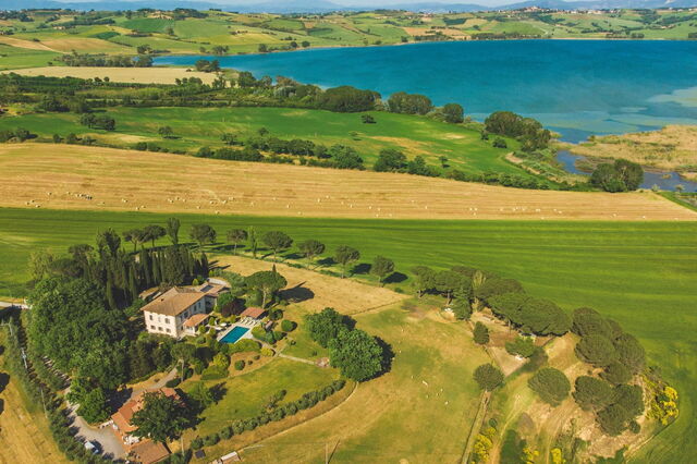 Scenery around Poggio Falcone