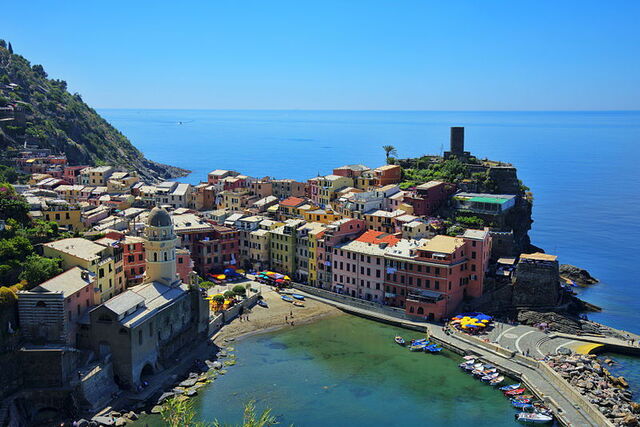 Vernazza town
