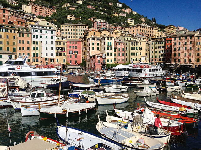 Boats at Camogli