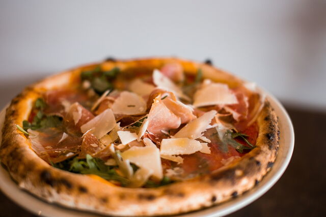 Parma Ham pizza