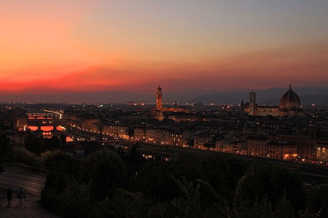 Florence at Sunset