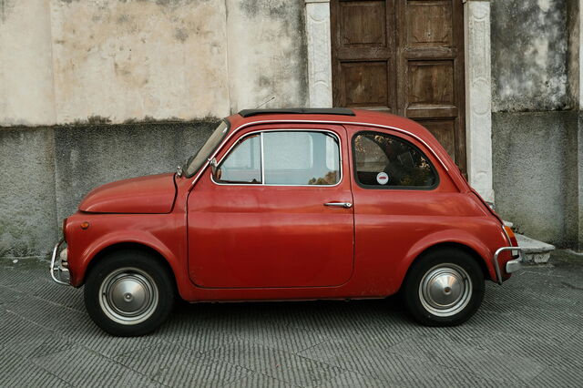 Driving in Tuscany