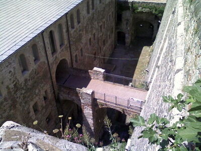 Priamar Fortress, interior