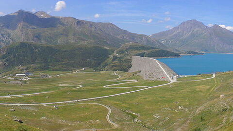 Susa valley connecting France and Italy