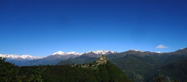 San Michele abbey in Susa valley