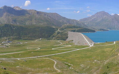 Susa valley connecting France and Italy