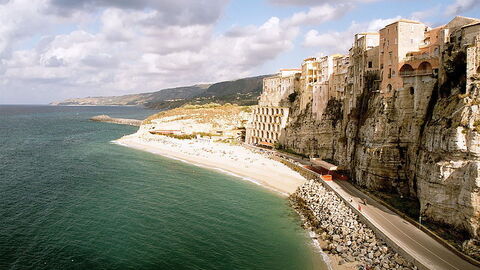 The cliffs of Tropea in Calabria