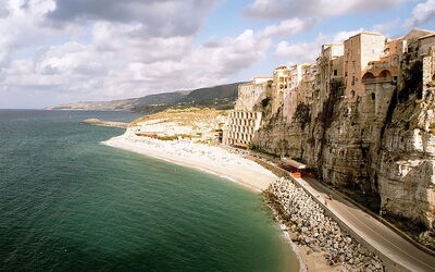 The cliffs of Tropea in Calabria
