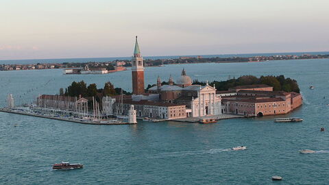 An island of Venice city