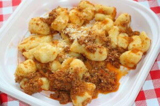 Gnocchi with boar sauce