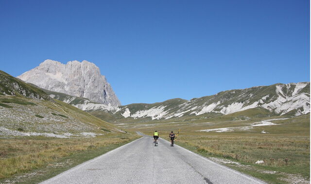Gran Sasso, cycling