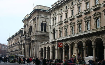 Galleria Vittorio Emanuele exterior