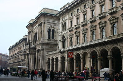 Galleria Vittorio Emanuele exterior