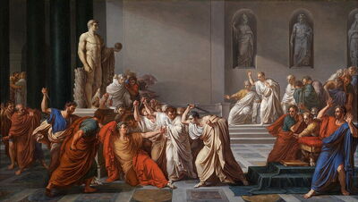 Camuccini's Death of Caesar