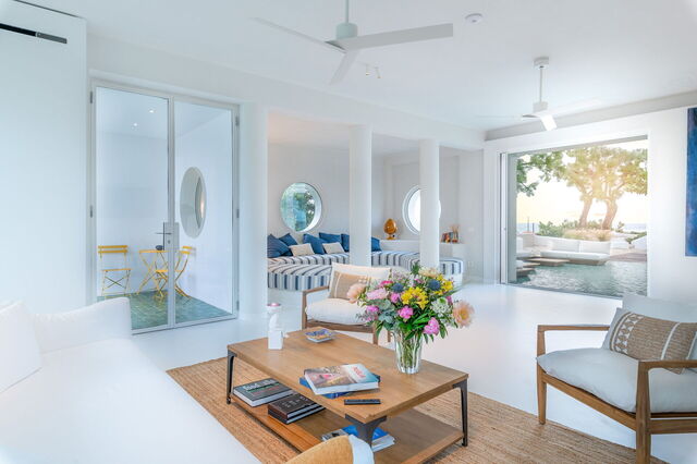 Villa Clementina, living room