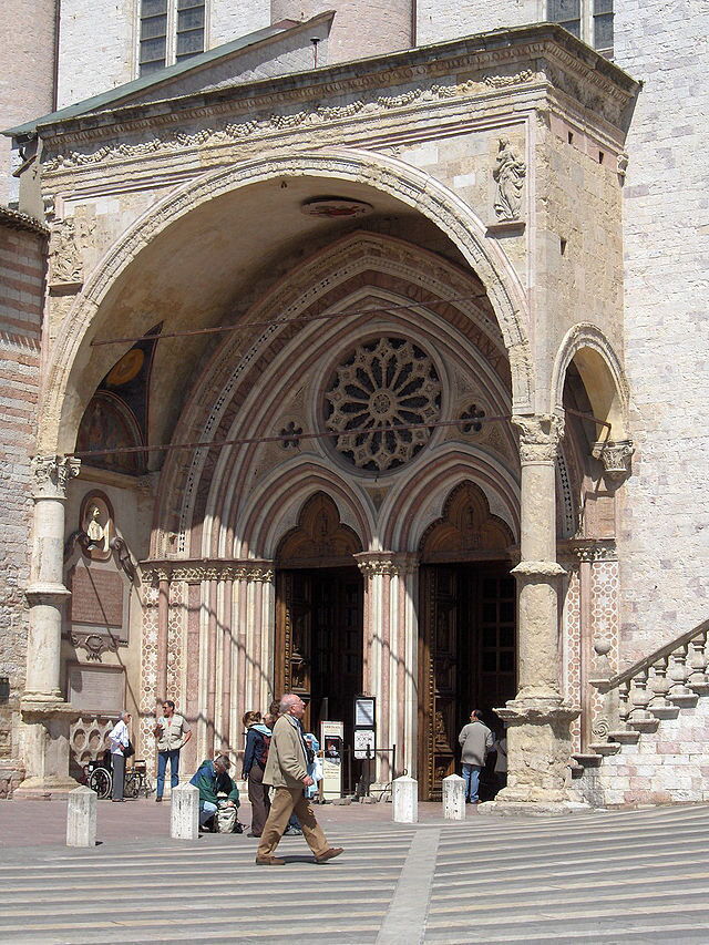 San Francesco basilica entrance