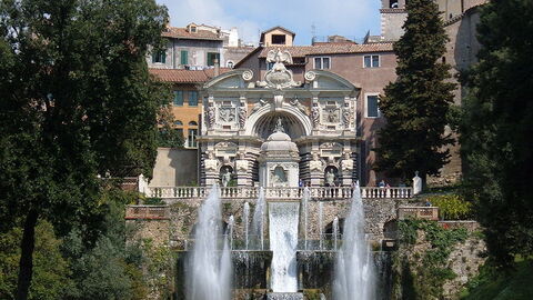 Front of Villa d'Este