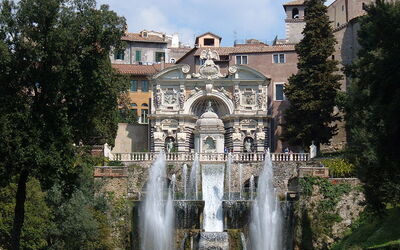 Front of Villa d'Este