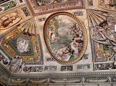Ceiling in Villa d'Este