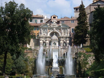 Front of Villa d'Este
