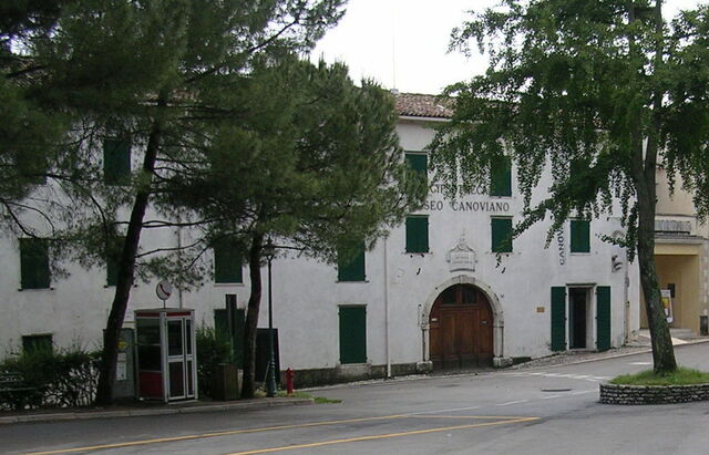 Exterior of the Canova Museum