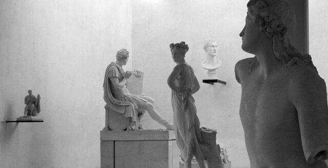 Interior of the Canova Museum