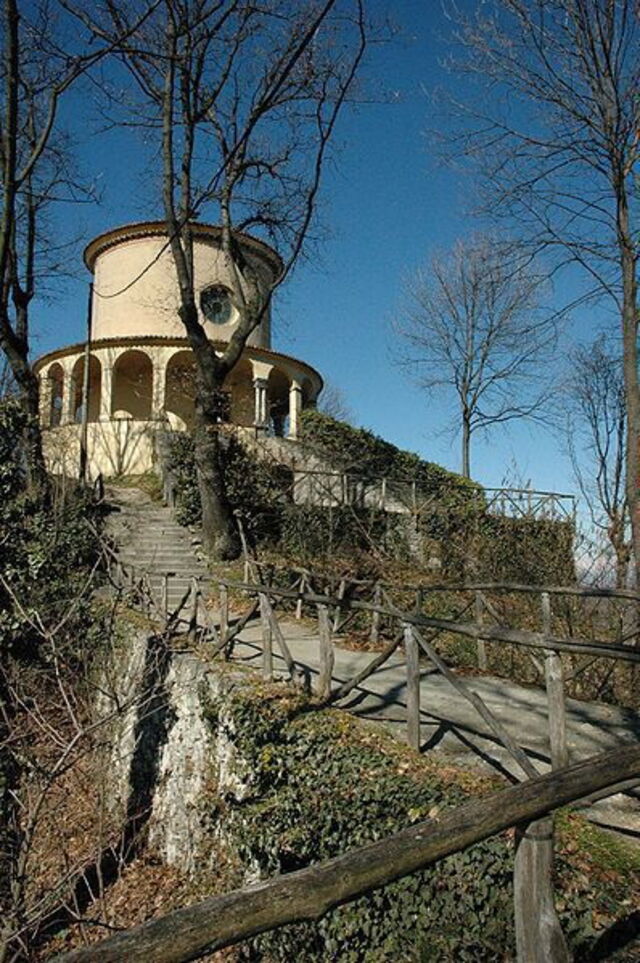 One of sanctuaries on sacra monte