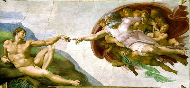 michelangelo's 'creation' fresco