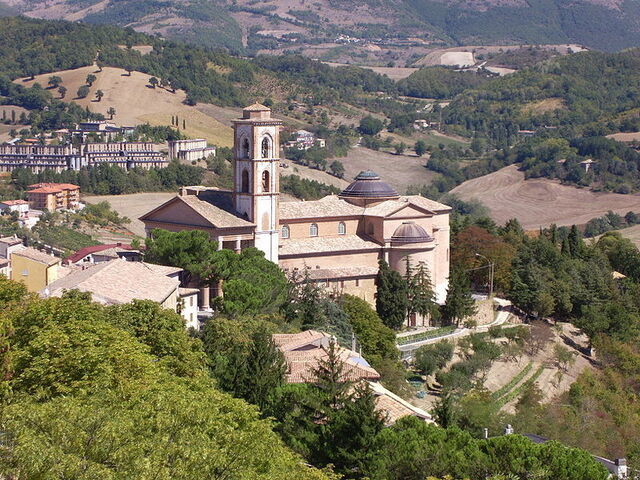 View of Camerino with San Venanzio